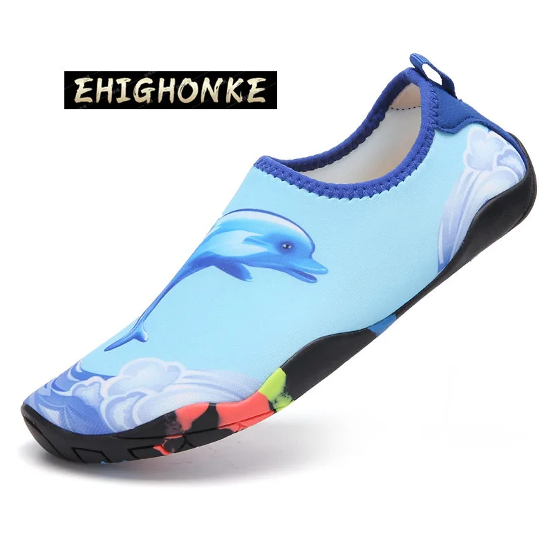 

Ботинки унисекс для детей и женщин, пляжные, низкие, морские, коралловые, для бега, весна-лето 2019