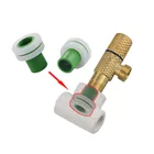 Заглушки для смесителя из полипропилена 12 дюйма, резьбовой фитинг BSP, Бесплатная лента, герметичное уплотнительное кольцо аксессуары для сантехники