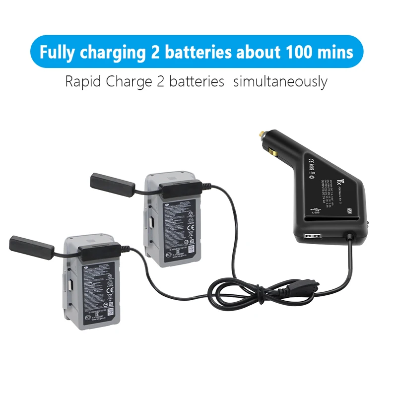 car charger battery charger usb port remote control charging for dji mavic air 2 mavic air 2s drone accessories free global shipping