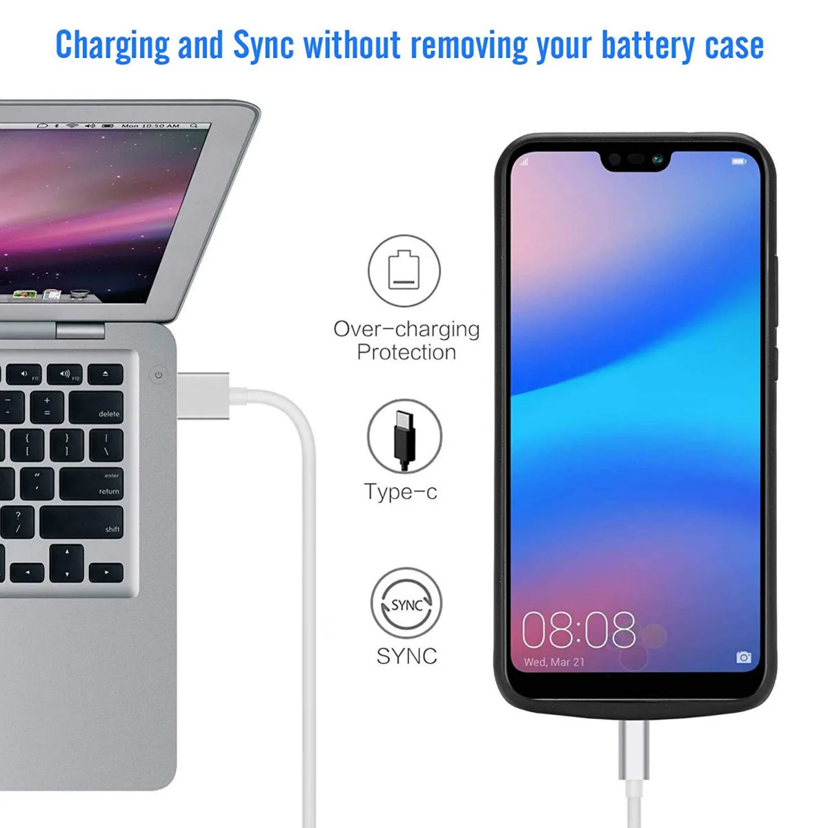4700 мАч зарядное устройство чехол для huaweiP30 P20 power Case Портативный внешний аккумулятор задняя крышка для зарядки для huaweiP30 P20 Pro