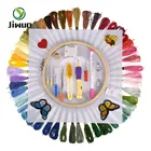 Волшебная ручка для вышивки Jiwuo, набор нитей для рукоделия 100 цветов, Набор для вышивки крестом, набор ручей для шитья своими руками