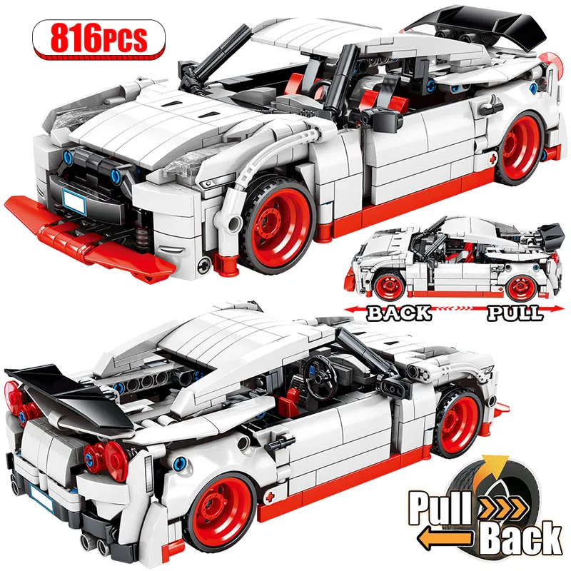 Конструктор гоночный автомобиль сделай сам сборный суперкар функциональная