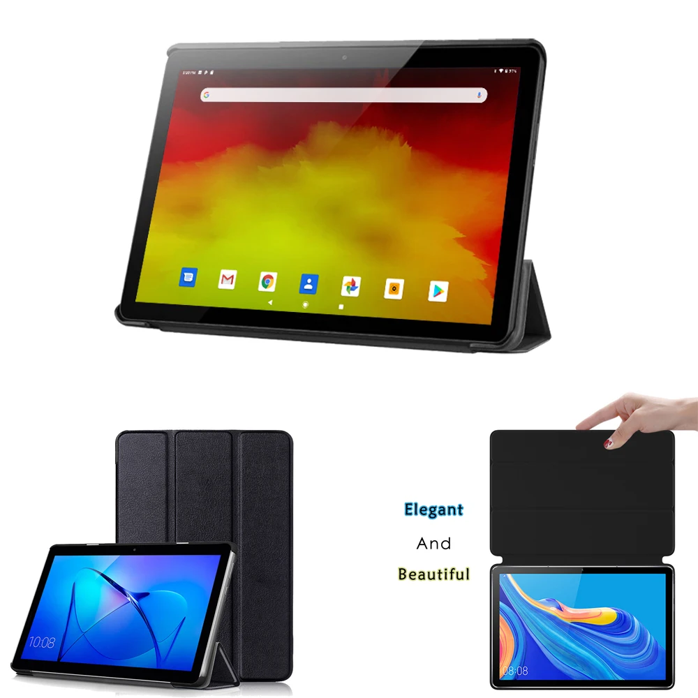 Новый 10 1 дюймов планшет телефон Wi Fi Bluetooth SIM карты 4 Гб + 64 ГБ Android 7 0 Google Play GPS 2G 3G Pc