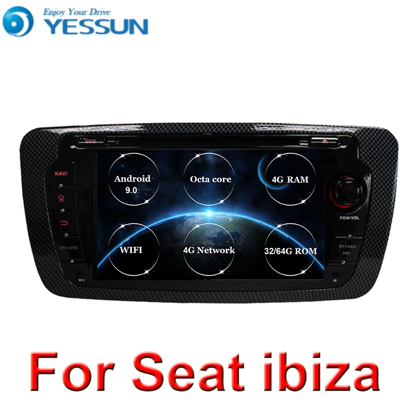 

Android 9.0 Octa Core 4G+64G Ibiza Car DVD For Seat Ibiza 7inch Android Radio GPS with Mirroring link RDS