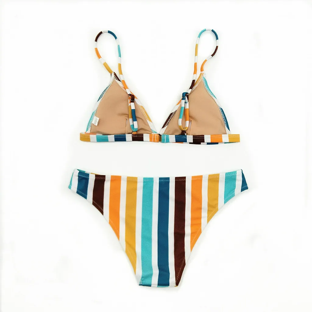 Pink High Cut Push Up Swimsuit Waist Bikini 2020 Women Swimwear Two-pieces Set Bather Bathing Suit Swim | Женская одежда
