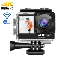 brand new eis sports camera 4k 60fps 24mp wifi 2 0 inch dual touch lcd screen waterproof 4x zoom video recorder sports camera