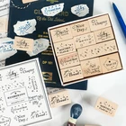 11 шт.компл. винтажная звезда небо фотоэлемент сделай сам для скрапбукинга канцелярские принадлежности для скрапбукинга Стандартный штамп