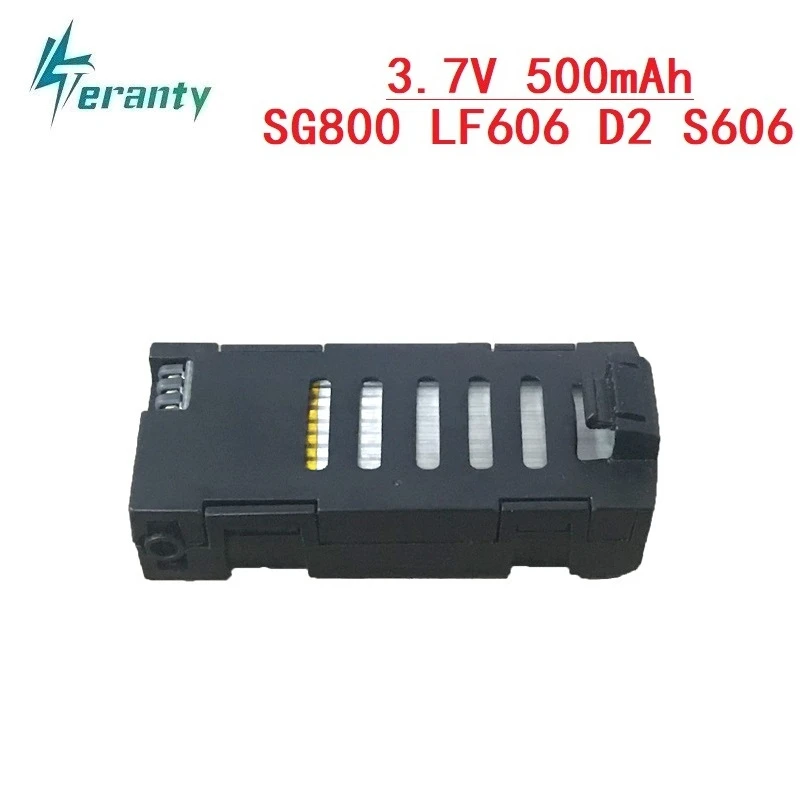 3 7 V 500mAh LiPo батарея для LF606 SG800 D2 JD 16 S606 M9 M11 компоненты дронов Аксессуары Rc Quadcopter Drone