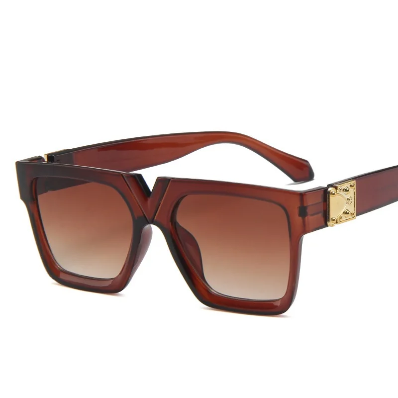 

2021 Trends Square Sunglasses Women Vintage Sun Shades Brand Designer Oversized Sun Glasses Fashion Lunettes UV400 Retro Gafas