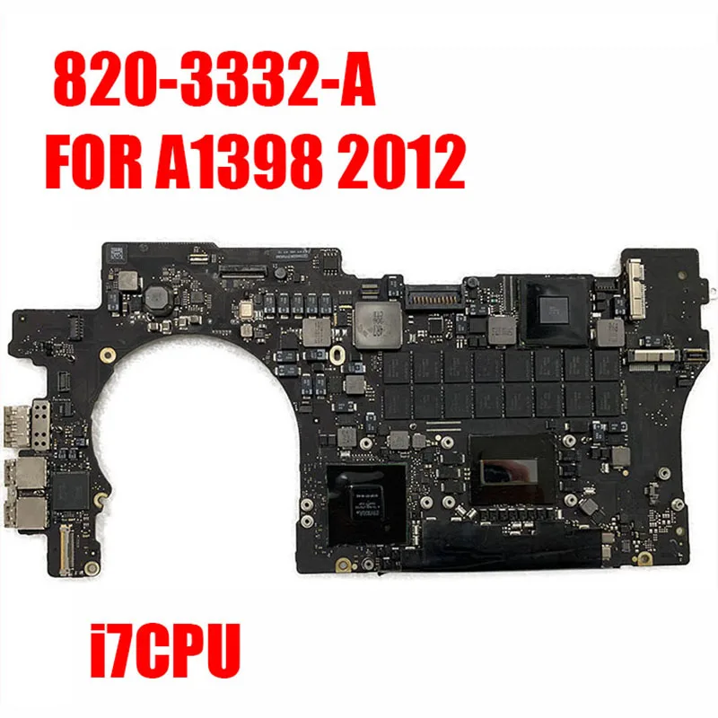 Протестированная материнская плата A1398 для MacBook Retina 15 дюймов 2 ГГц/2 4 6 ГГц/8 Гб 16 ОЗУ