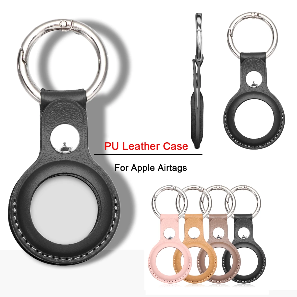 Для Apple Airtags кожа анти потерянный устройство чехол Крышка Bluetooth трекер локатор