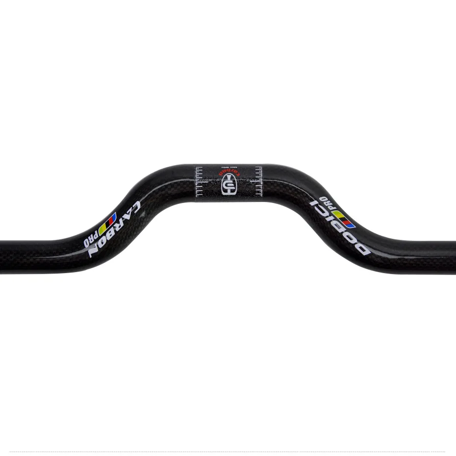 Купить Руль велосипедный DODICI детский выпуклый из углеродного волокна диаметром 25, 4 дюйма, 3K