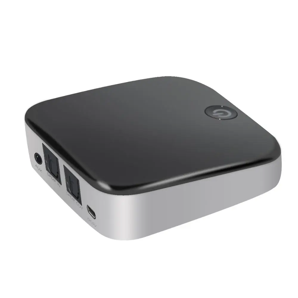 Bluetooth 4 1 аудио передатчик приемник 2 в AptX HD 3 5 мм AUX SPDIF TOSLINK беспроводной адаптер для