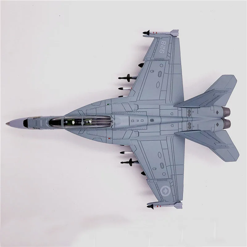 1/100 весы Канада F/Hornet Strike Fighter военный литой металлический самолет модель игрушки