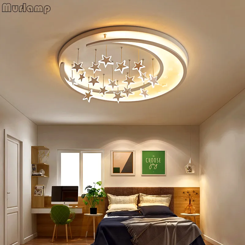 Современная Потолочная люстра Murlamp 90-260 в для детской комнаты спальни гостиной