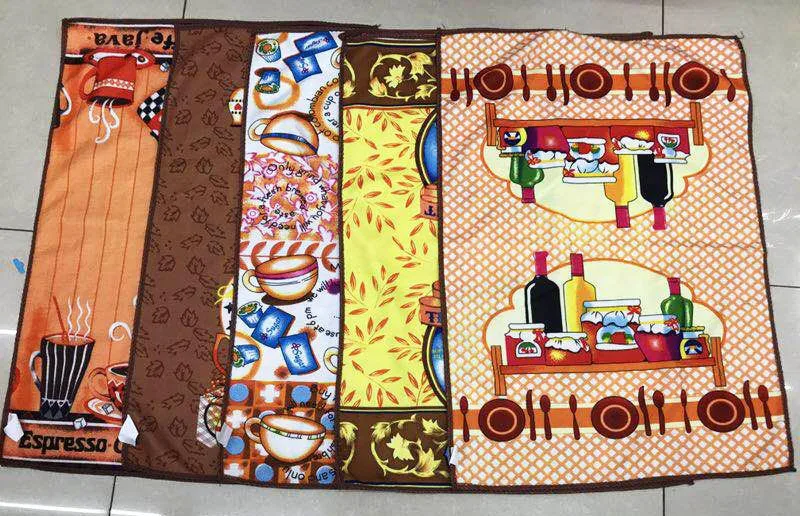 5 шт./лот новый дизайн высококачественные чайные полотенца впитывающее кухонное