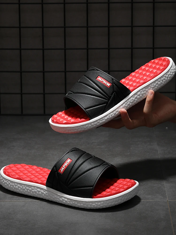 

Summer Mens Foot Massage Acupressure Slippers Accupressure Home Indoor Men Slides Slide Slipper Sleepers House Room