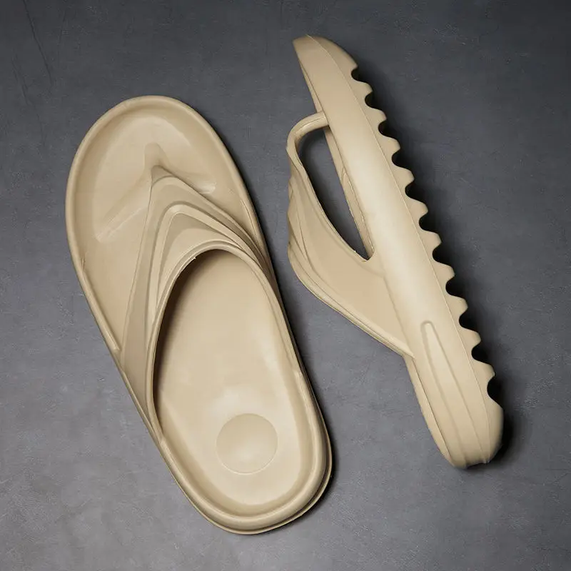 

Outside Indoor Flip Flops Fashion Slippers Men Summer Comfortable Sandals Men Shoes 2020 New Flat Shoes Zapatos Hombre QZHSMY