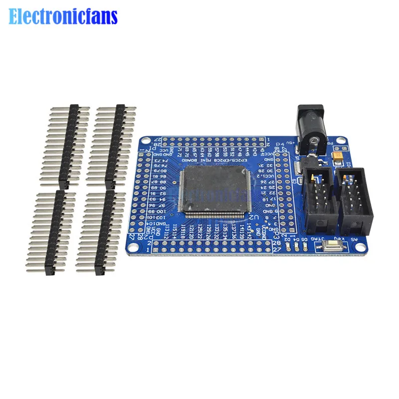 Программатор FPGA Cyslonell EP2C5T144 минимум для обучения системам модуль макетной платы