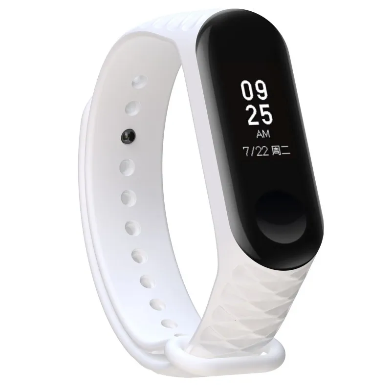 Силиконовый резиновый ремешок на запястье сменный Браслет Для XIAOMI MI Band 3 |