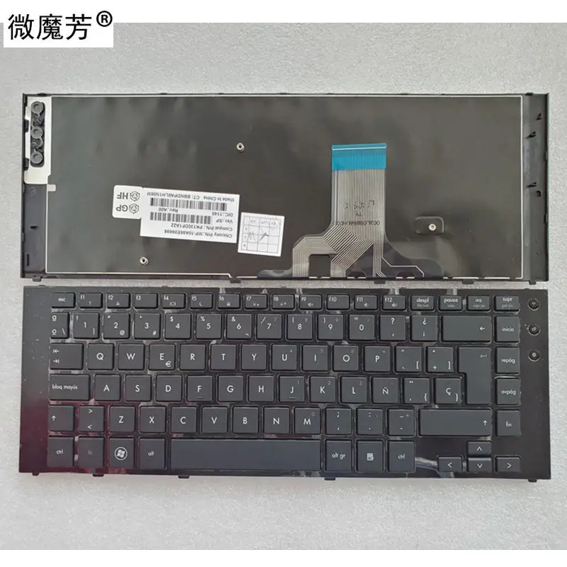 Испанская SP Клавиатура для ноутбука HP для Probook 5320 5320m