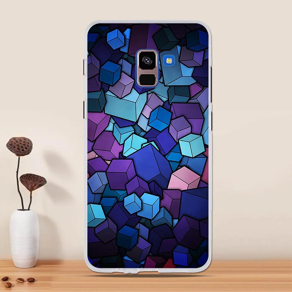 Чехол для samsung Galaxy A8 Plus чехол Капа Coque чехол из термополиуретана и силикона для samsung A8 Plus A 8+ A730F Чехол протектор бампер