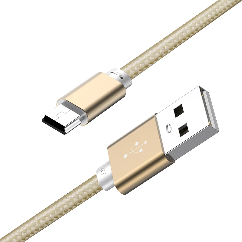 kebiss mini usb cable mini usb to usb fast data charger cable for mp3 mp4 player car dvr gps digital camera hdd mini usb free global shipping