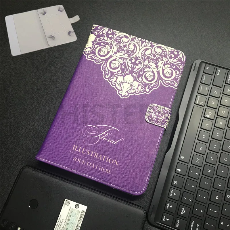 FSHW HISTERS из искусственной кожи чехол для 6/6. 8/7/7,8/7,85/7,9 дюймов чтения электронных книг планшета gps универсальный стенд крышка Fundas Capa - Цвет: FSHW