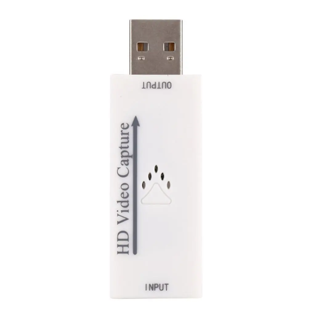 4K Video Capture Card USB 2.0 HDMI-compatible Grabber Box for PS4 Game DVD Camcorder Camera Record video Live Streaming | Компьютеры и