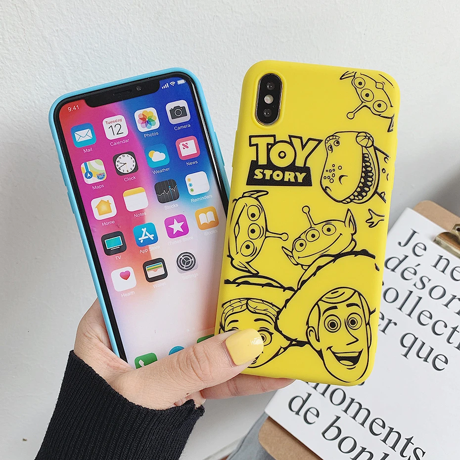 История игрушек мультфильма чехол для телефона iPhone 11 Pro Max XR XS X Забавный
