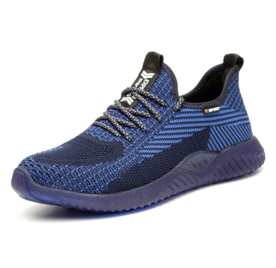 

Breathable Safety Work Shoes For Men Male Steel Toe Cap Boots Construction Shoes Safety Boots Work Anti-Smashing