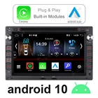A-Sure 2 Din Автомобильный мультимедийный Android 10 радио для VW GOLF MK4 транспорта T5 POLO PASSAT B5 CarPlay 32 Гб ПЗУ GPS навигация Wifi BT