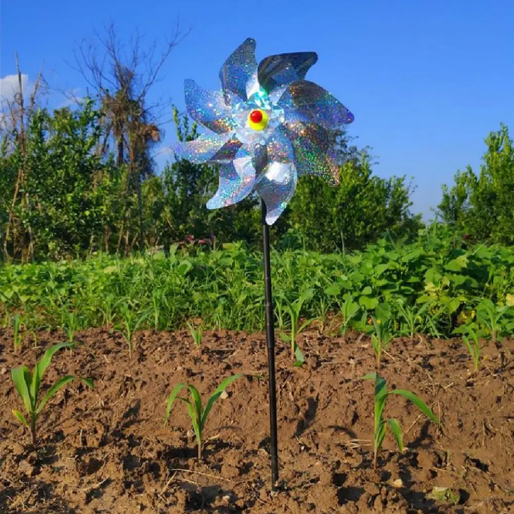 Отражатель креативный реалистичный спиральный Репеллент для птиц ветряная