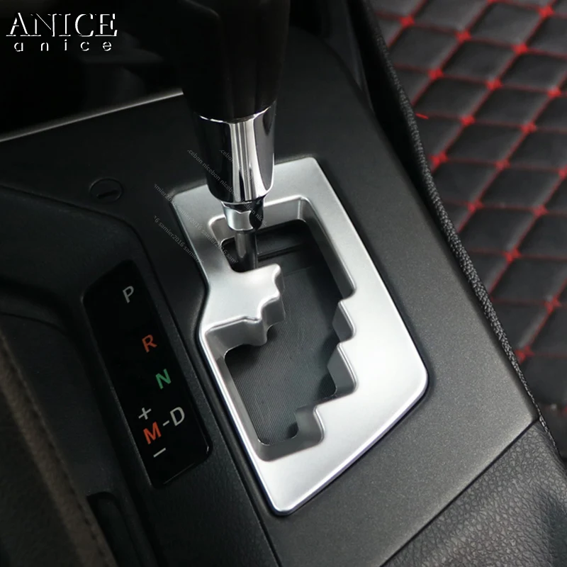 Для Toyota RAV4 2016 2017 2018 углеродное волокно цветная панель переключения передач