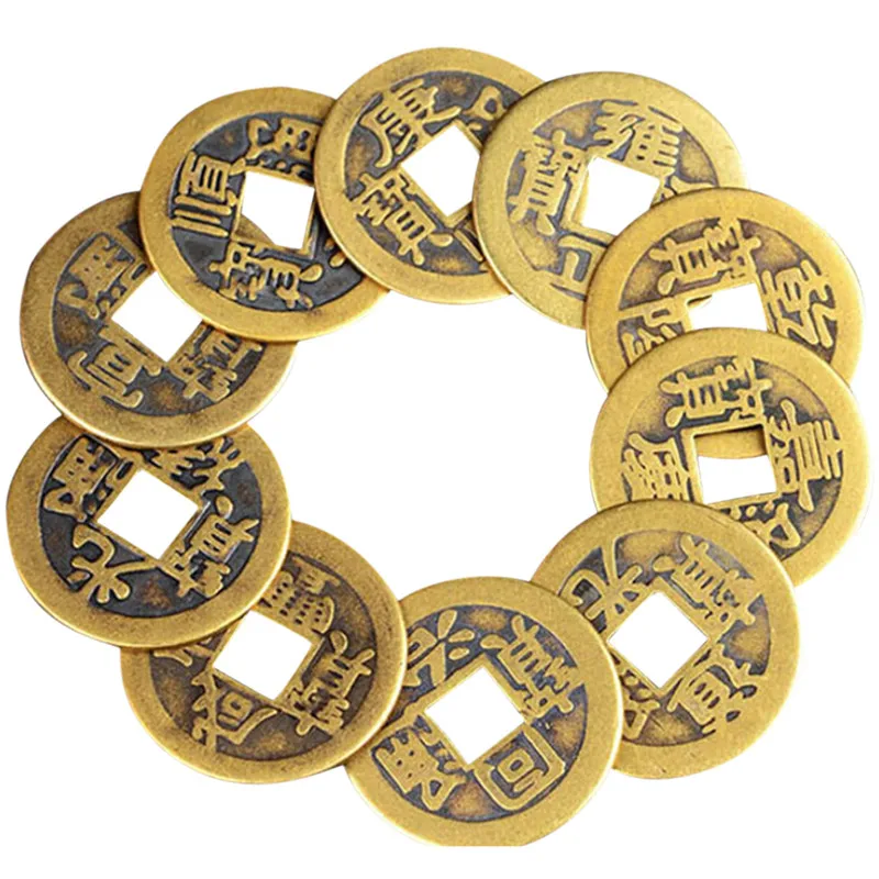 

1 Pc Auspicious Chinese Lucky Coin Chinese Feng Shui Fortune And Success Coin Anniversary Collectibles For Women Jewelry Making