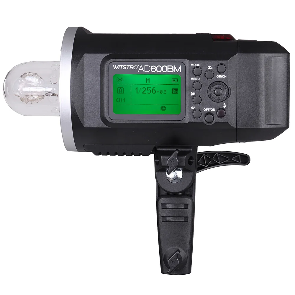 

Godox WITSTRO AD600BM 600WS GN87 HSS 1/8000s Outdoor Flash Strobe 2.4G Wireless X System with 8700mAh Li-ion Battery