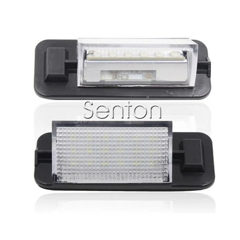 

2X без ошибок автомобиля светодиодный номер Подсветка регистрационного номера дневные ходовые огни 12V Белый SMD Canbus лампа набор для BMW E36 1992-1998 ...