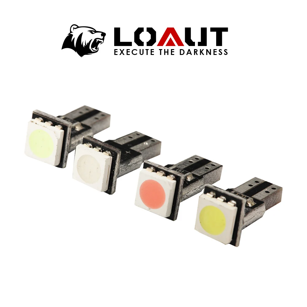 10 шт. светильник s T5 CANBUS 5050 1 SMD для приборной панели автомобиля предупреждающий