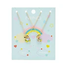 2 шт.лот BFF ожерелье с единорогами Тыква автомобиль ожерелье для детей девочек буквы лучшие друзья навсегда животное ожерелье пара ювелирных изделий