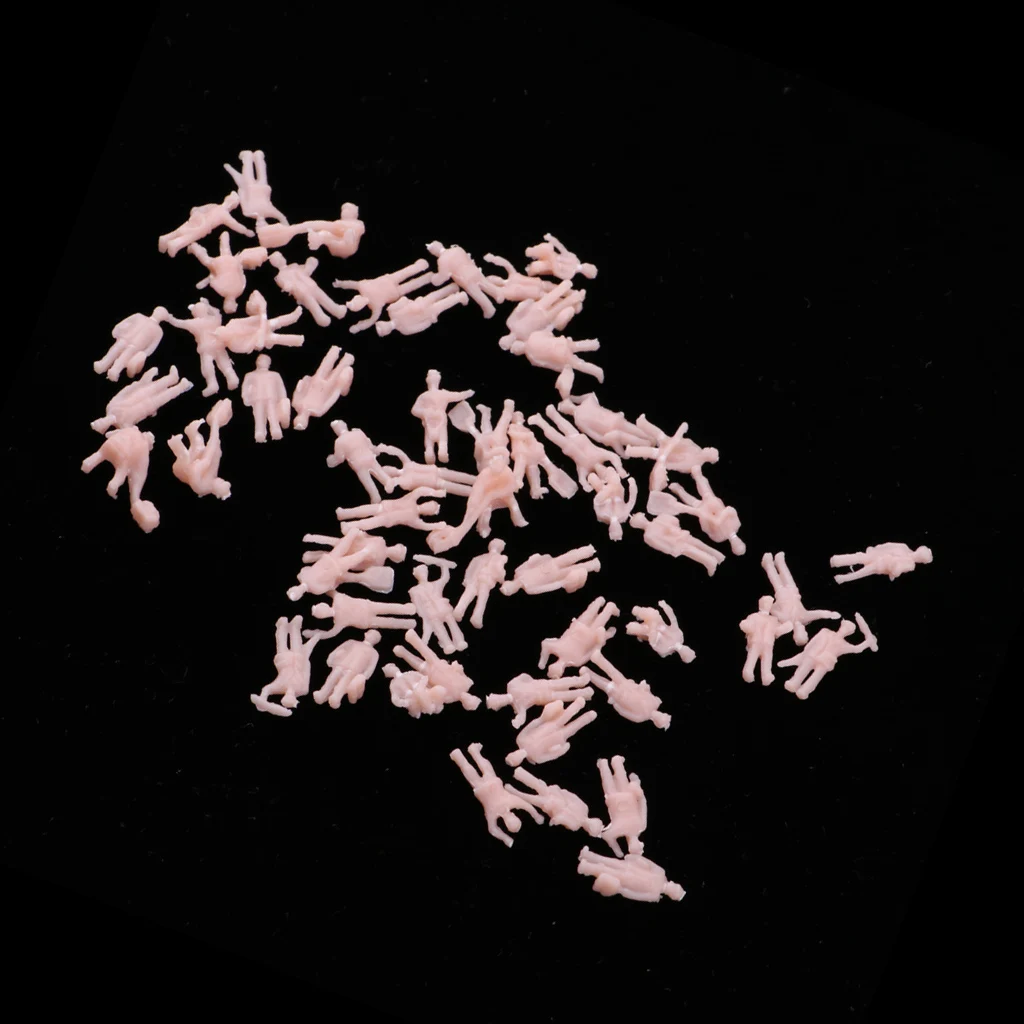 Масштаб 1/150 миниатюрные пластиковые фигурки рабочих модель Trians миниатюры N |