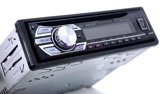 Через DHL или Fedex 20 шт. автомобильный аудио в-тире FM Aux USB DVD CD MP3 радио 12 В поддержка SD