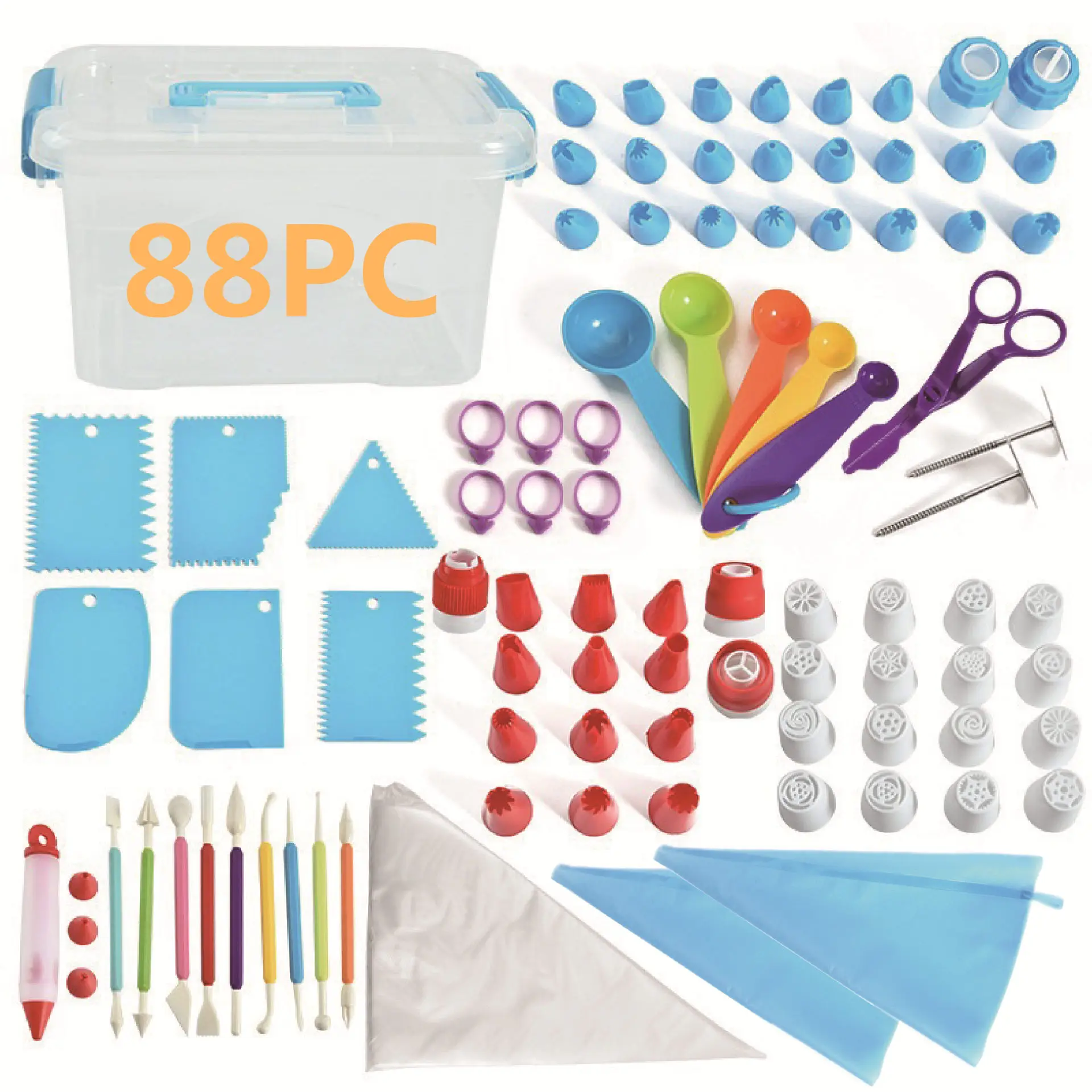 

Прямая продажа, набор инструментов для выпечки тортов, 88 шт.