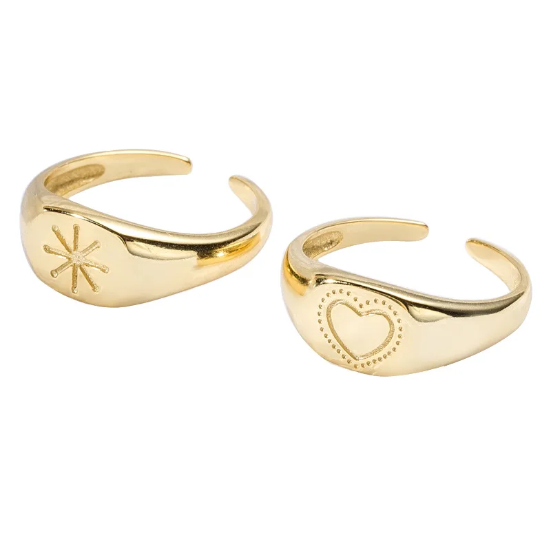 Женское кольцо из серебра 925 пробы с золотым покрытием|Кольца| |