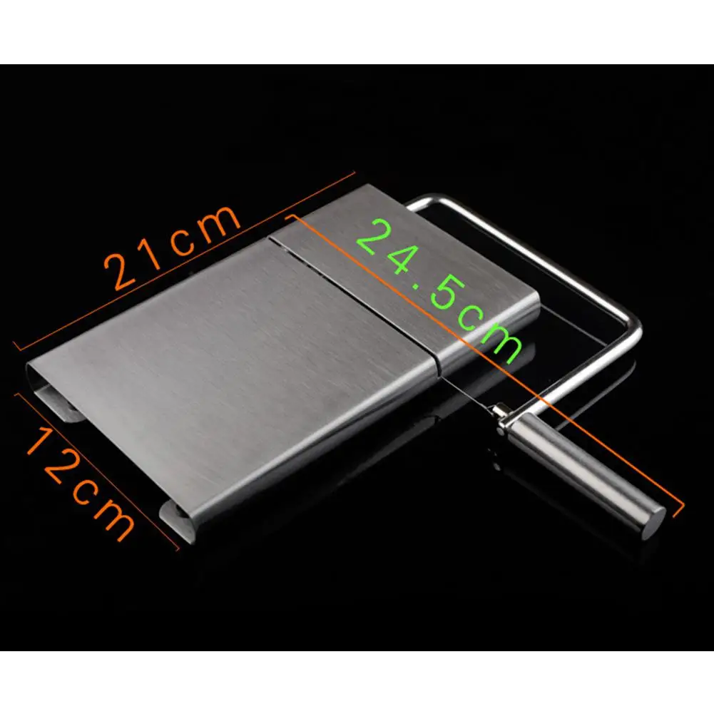 Резак для сыра из нержавеющей стали резак сливочной проволоки ручка слайсер