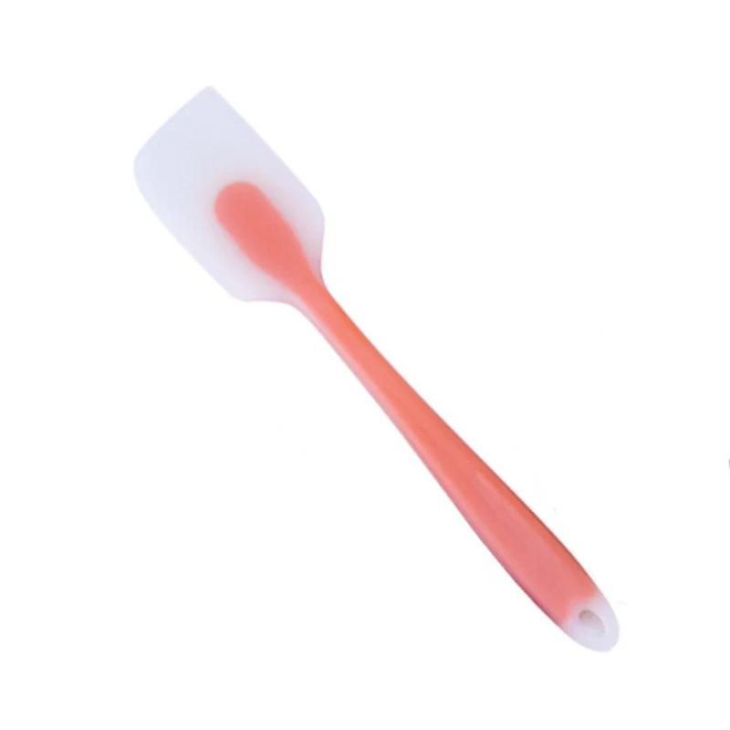 Силиконовая лопатка скребок инструменты для выпечки малый размер 21 см тортов