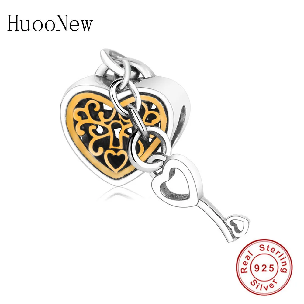 Позолоченный Браслет в полоску с сердечками и надписью Your Love Forever Heart