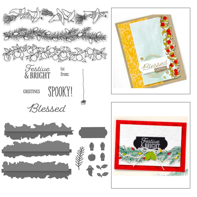 

WITCH HAT Cutting New 2021 Clear Stamps and Dies Scrapbooking New Arrival Metal Die Cutters for Scrapbooking Stamping Christmas