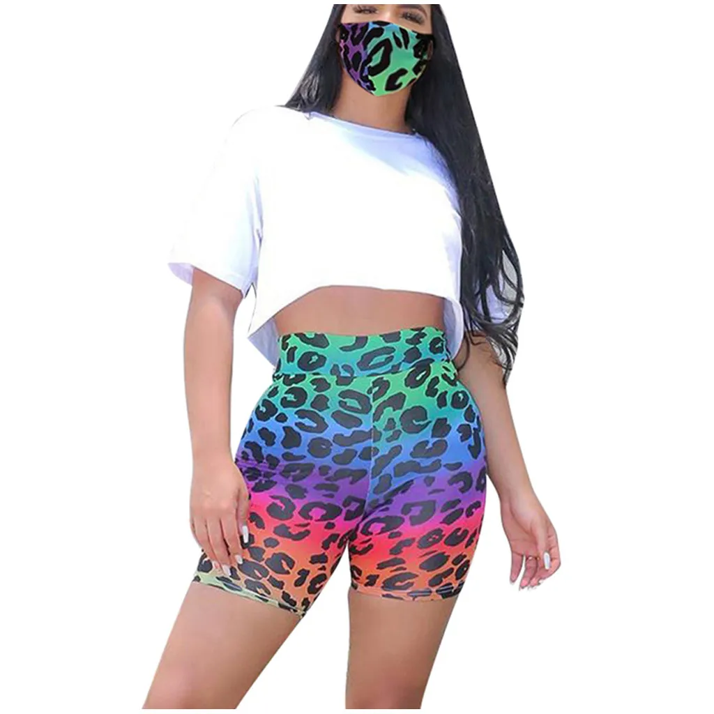 Женский спортивный костюм Tie Dye комплект из двух предметов короткий топ с защитой
