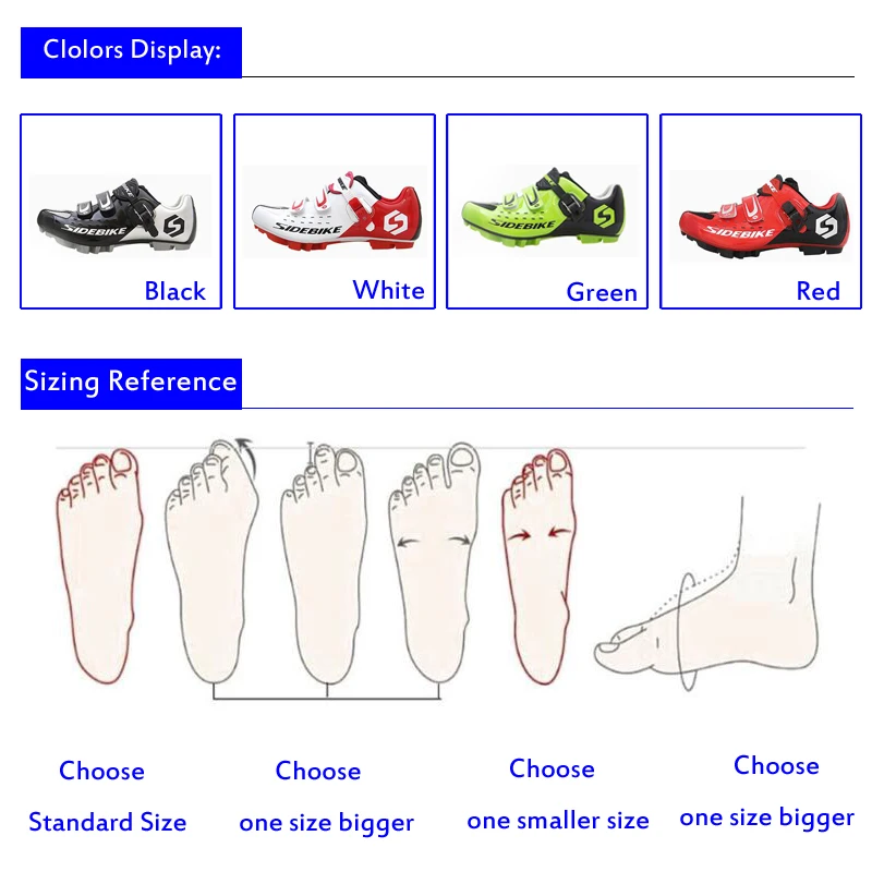 Велосипедные кроссовки SIDEBIKE спортивная обувь для горных велосипедов с педалями