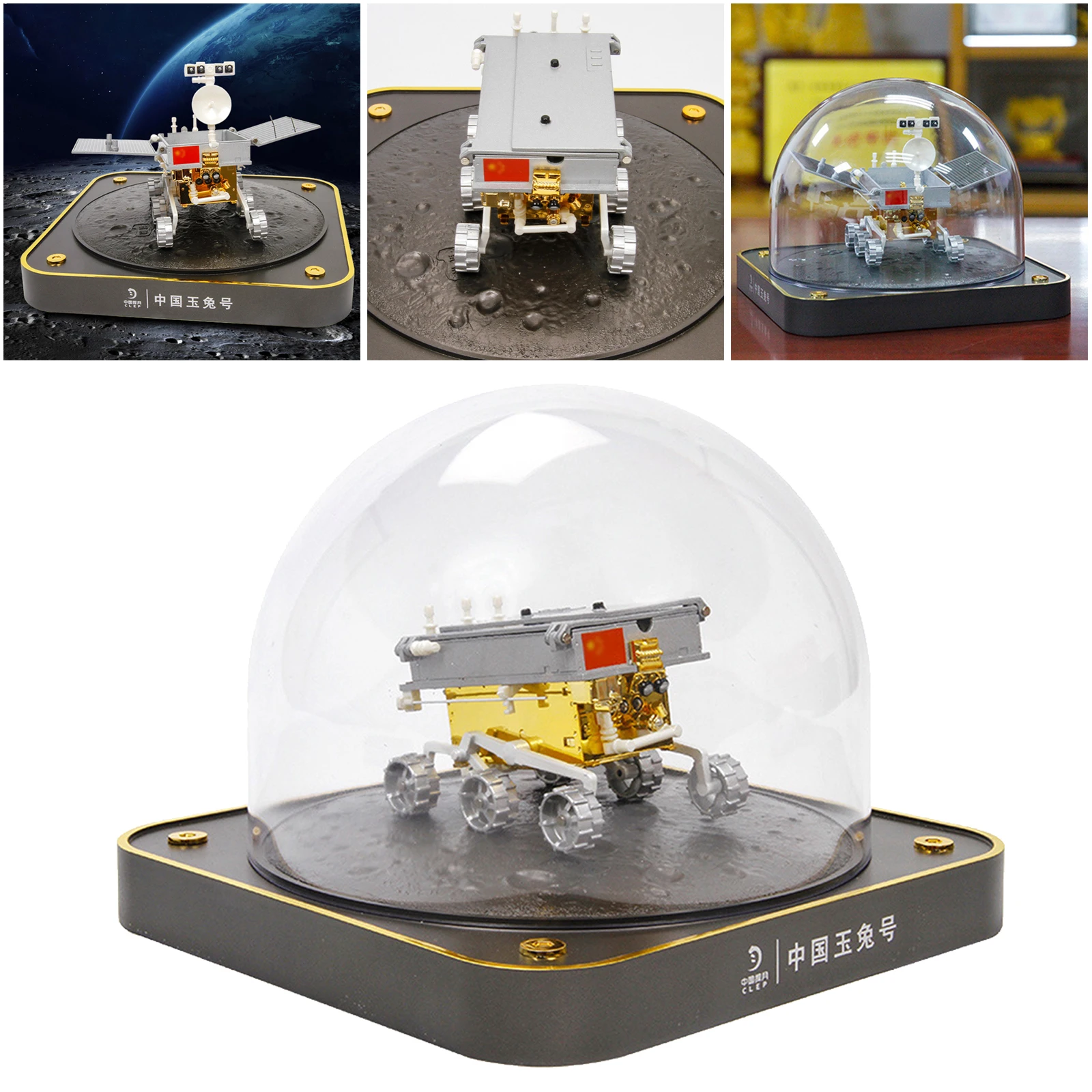 

Diecast 1/16 Scale Lunar Landing 3D Model Science Kits Souvenir Display